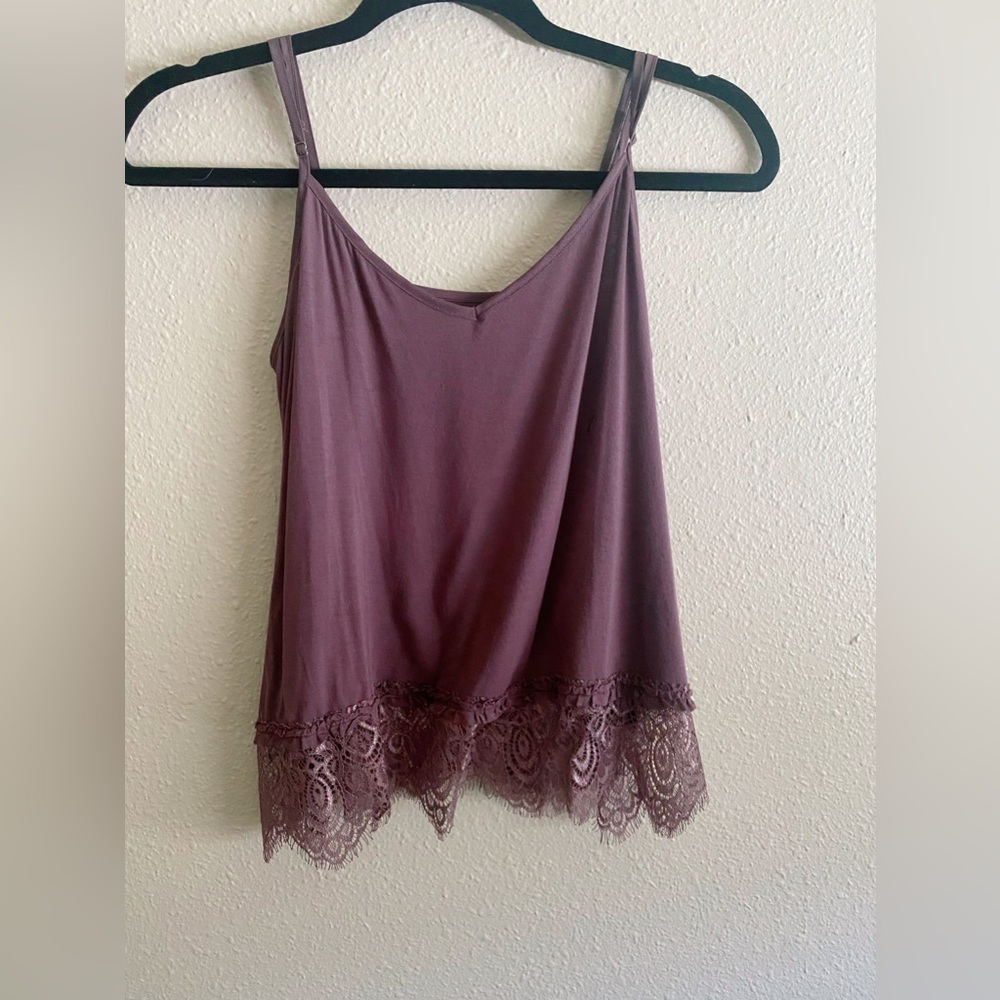 AE Super Soft Lacey Tank Top
